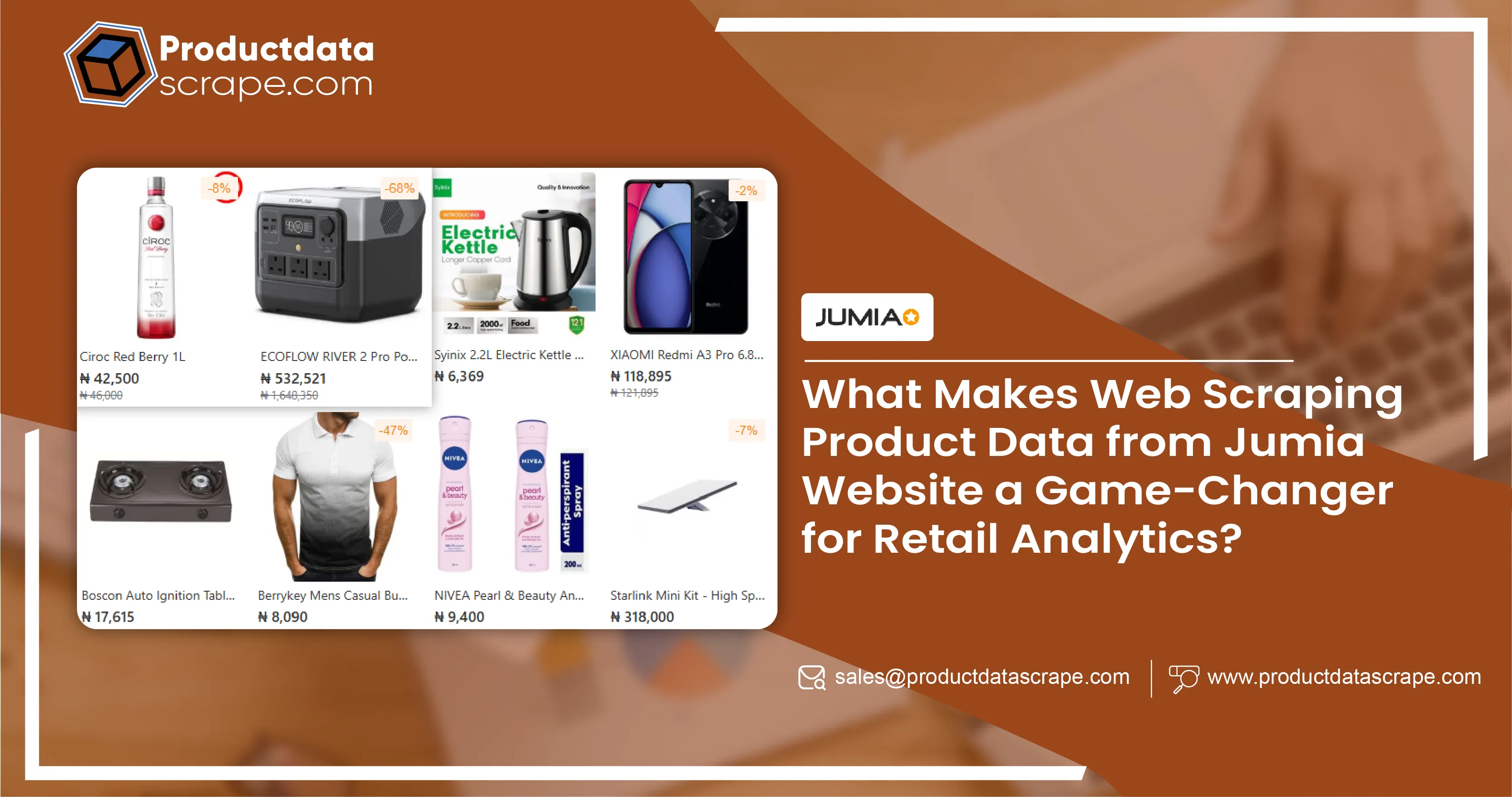 What Makes Web Scraping Product Data from Jumia Website a Game-Changer for Retail Analytics